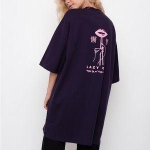 Lazy Oaf Sticks in Bowl shirt dress